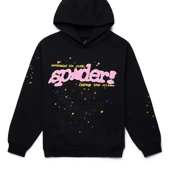 Black Spider Hoodie $340 Retail Small - Picture 3 of 4